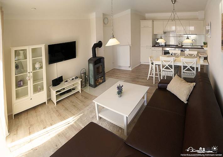 Ferienwohnung für 5 Personen, mit Terrasse und Garten in Burgstaaken