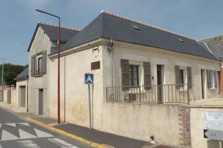Gîte pour 6 personnes, avec terrasse à Montreuil-en-Touraine