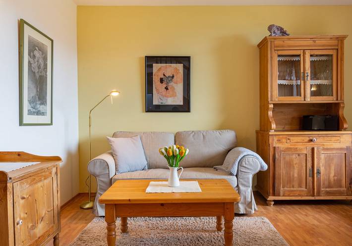 Ganze Wohnung, Jungnamensand : Ferienwohnung in Wittdün am Wattenmeer von Amrum - Meerblick, Hund willkommen in Wittdün, Amrum