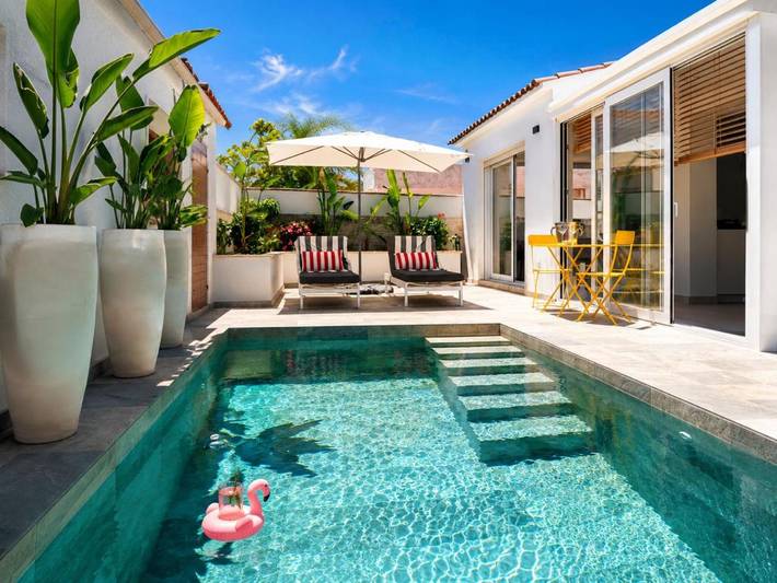 Casa rural para 3 personas, con Terraza además de Jardín y Piscina en Vinaroz