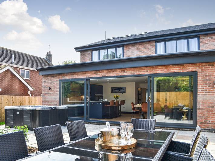 Holiday home for 8 people, with garden in Bridlington