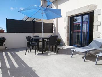Gîte pour 4 personnes, avec jardin et terrasse à Plouguerneau