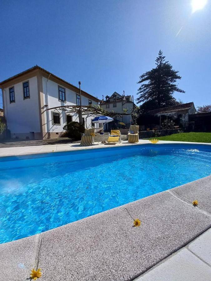 Maison d’hôte pour 7 personnes, avec vue ainsi que piscine et jardin, animaux acceptés à Ovar - 4
