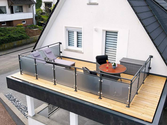 Ferienwohnung für 2 Personen, mit Balkon in Olpe - 3