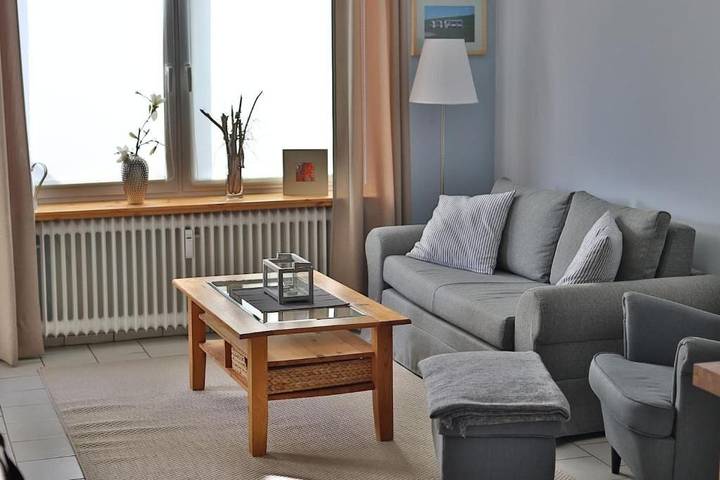 Ganze Wohnung, Stilvolle und authentische Ferienwohnung in Friedrichskoog – Perfekt gelegen hinter dem Deich an der Nordsee in Friedrichskoog-Spitze, Friedrichskoog
