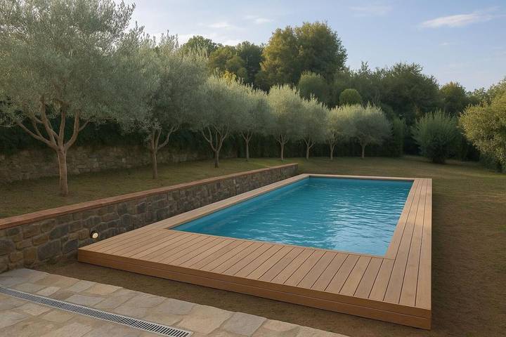 Vacation rental for 8 people, with garden in Tuscany