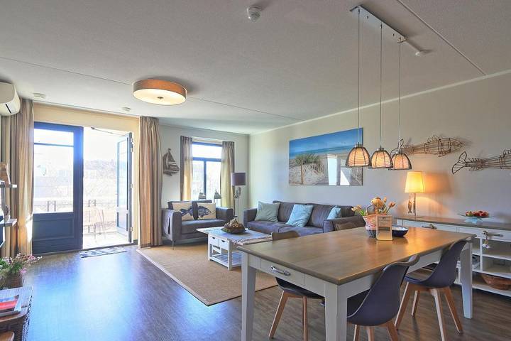 Ferienwohnung für 4 Personen, mit Sauna und Ausblick sowie Balkon in Domburg - 4