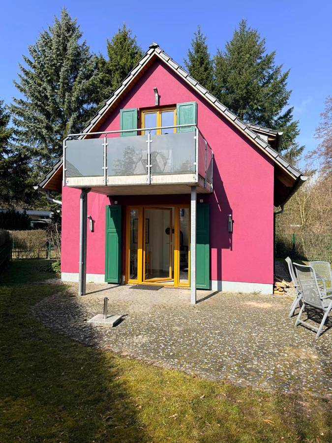 Ferienhaus für 5 Personen, mit Garten und Seeblick sowie Ausblick und Sauna, mit Haustier in Lohmen - 2