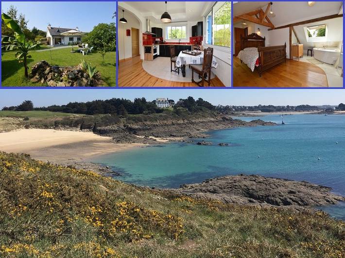 Gîte pour 6 personnes, avec terrasse et jardin, animaux acceptés à Saint-Lunaire - 4