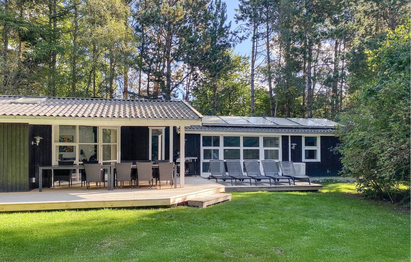 Vacation house for 10 people with terrace in Nykøbing Sjælland, Nordwestseeland