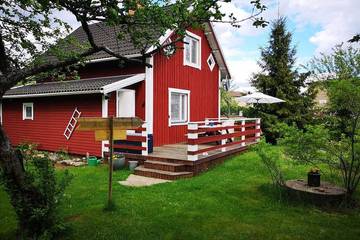 Ferienhaus für 5 Personen, mit Sauna und Garten in Hultsfreds und Umgebung