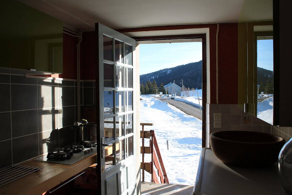 Appartement entier, Gîte de 4/5 places, de 55 m², dans une ancienne ferme in Mouthe-Lac et Mont d’Or, Parc naturel régional du Haut-Jura