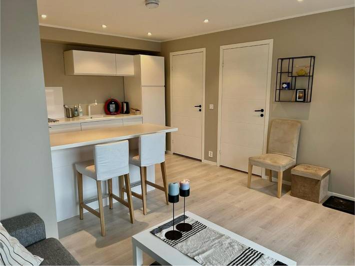 Ferienwohnung für 2 Personen, mit Terrasse und Garten sowie Ausblick in Etne