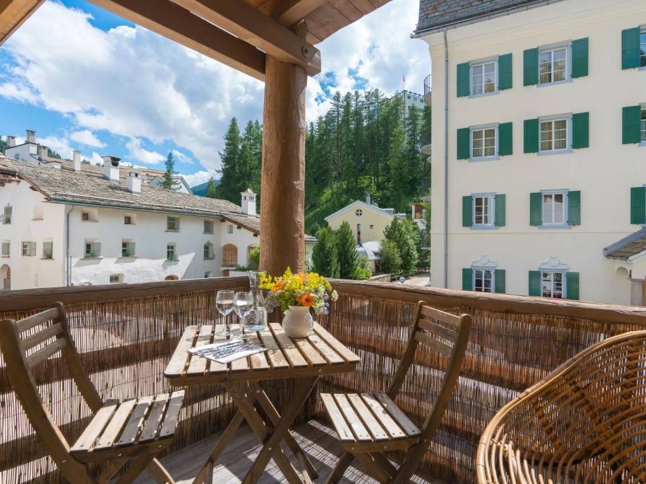 Ganze Wohnung, Chesa Survial 4 in Furtschellas, Sils im Engadin/Segl