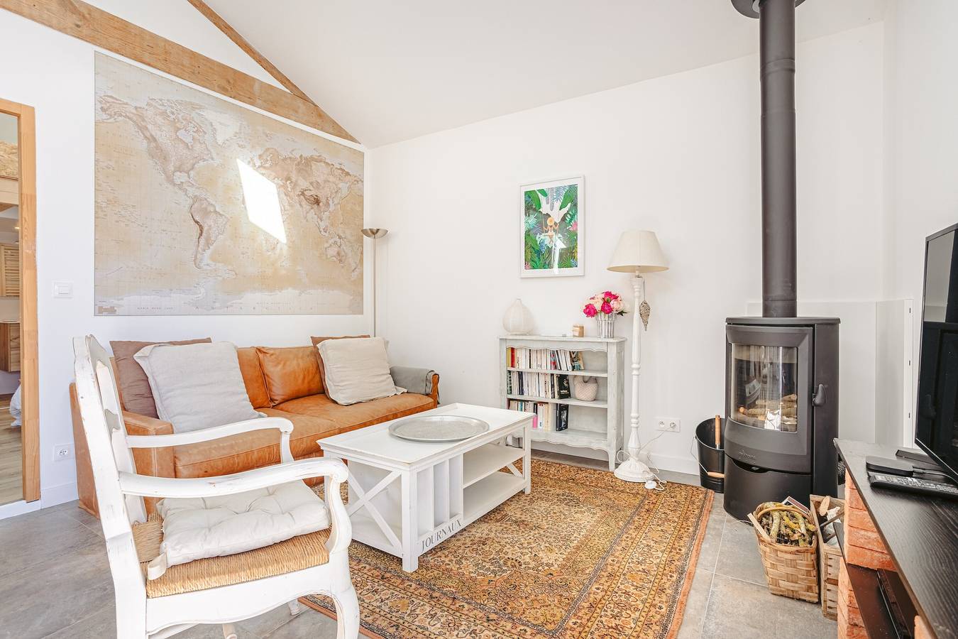 Gîte 'La Grange Hulotte' mit Privater Terrasse, Geteiltem Garten und Wlan in Chaillé-les-Marais, Fontenay-le-Comte