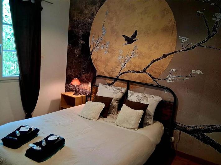 Chambre d’hôte pour 2 personnes, avec Jacuzzi ainsi que Terrasse et Jardin à Corcoué-sur-Logne