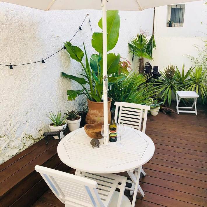 Gîte pour 2 personnes, avec terrasse dans Casino de Biarritz