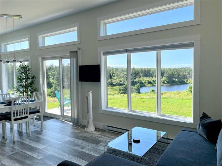 Villa für 2 Personen, mit Ausblick und Garten sowie Seeblick in Kanada
