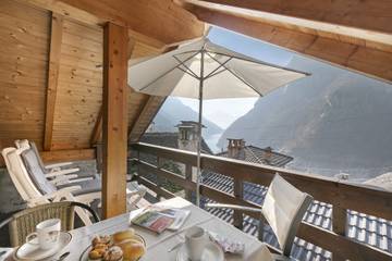 Chalet für 3 Personen, mit Balkon, kinderfreundlich im Tessin