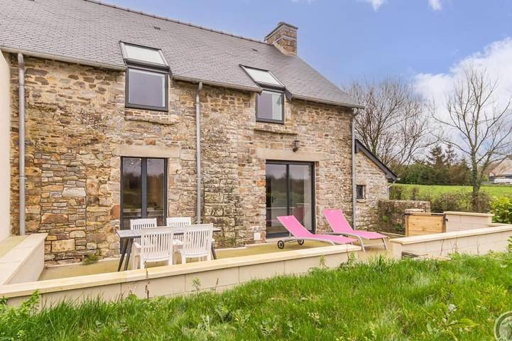 Gîte pour 4 personnes, avec jardin