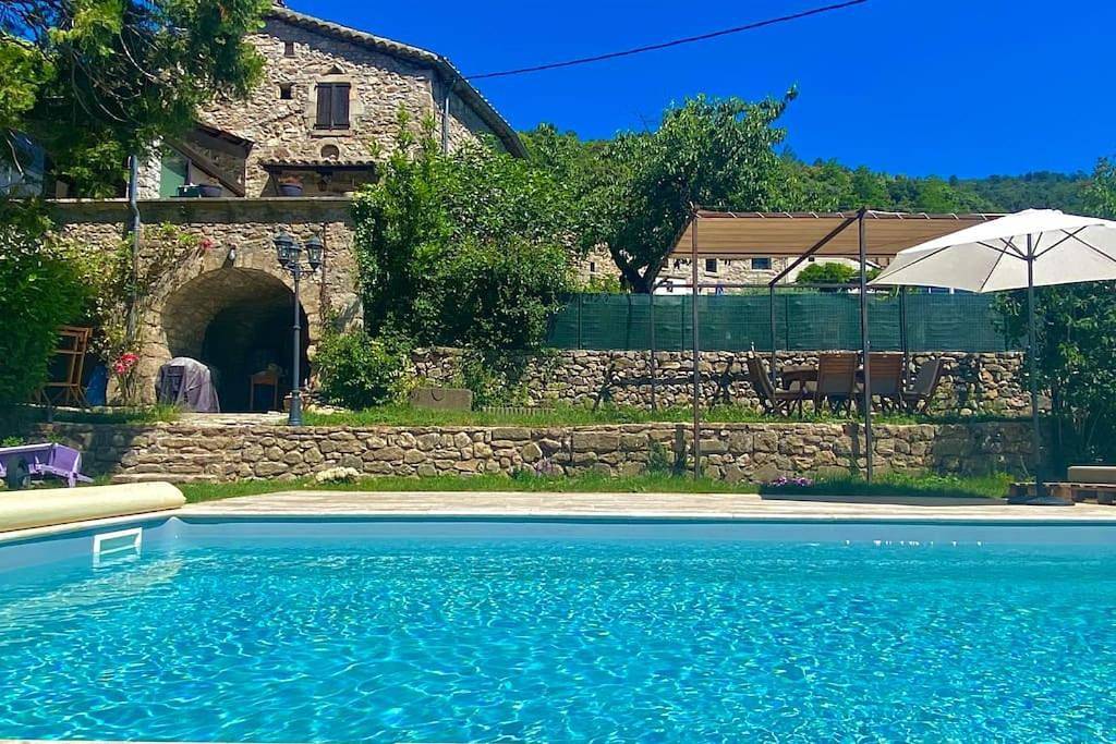 La Joannassiène, maison Ardéchoise de caractère in Joannas, Parc naturel régional des Monts d'Ardèche