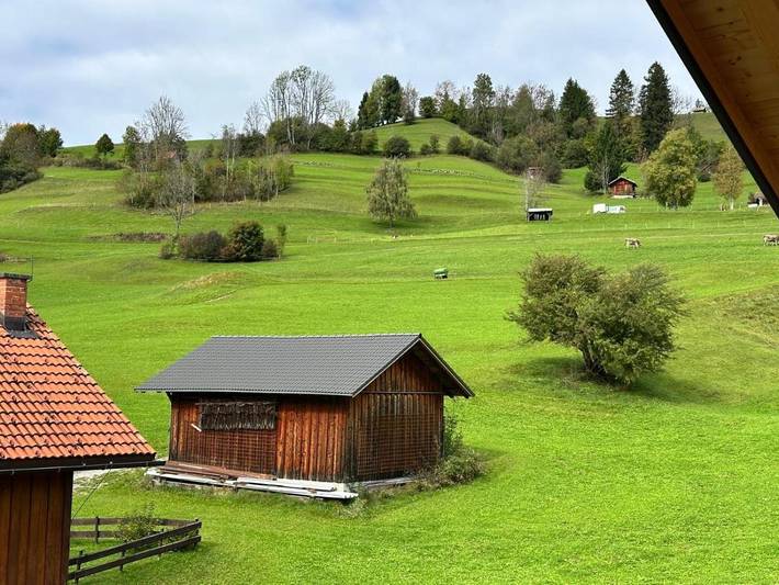 Ferienwohnung für 5 Personen, mit Sauna und Garten sowie Ausblick in Vorderhindelang - 4