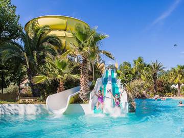 Mobil home pour 4 personnes, avec bassin pour enfant dans Serignan Plage