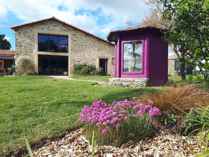 Chambre d’hôte pour 5 personnes, avec jardin à Saint-André-Goule-d'Oie