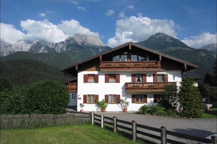Hütte für 2 Personen, mit Balkon und Garten am Königssee