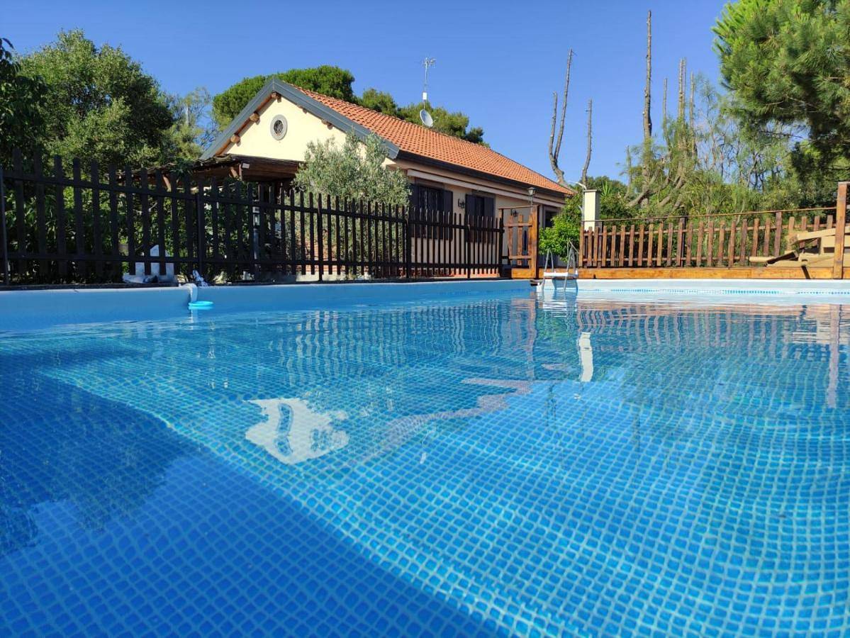 La dimora del verde con piscina in Nicolosi, Etna