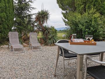 Gîte pour 4 personnes, avec jardin, animaux acceptés à Alénya