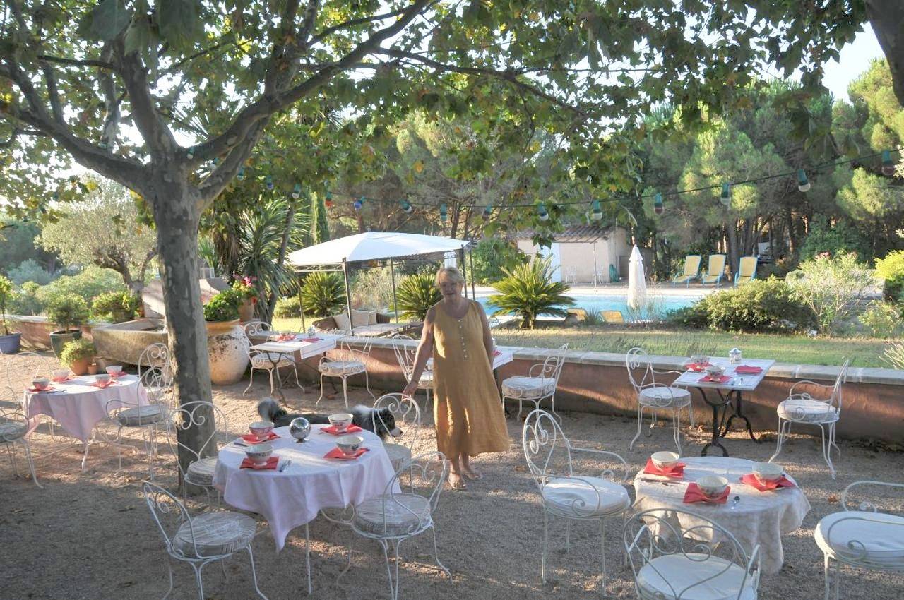 Bastide de l'Avelan in Grimaud, Côte méditerranéenne (France)