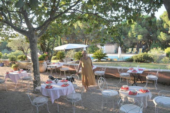 Chambre d’hôte pour 3 personnes, avec piscine ainsi que vue et jardin à Grimaud - 2
