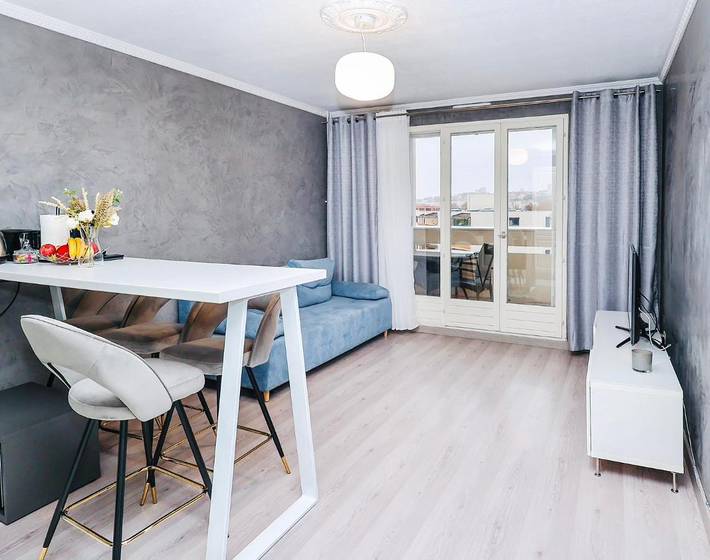 Gîte pour 4 personnes, avec balcon et vue, adapté aux familles dans Cité Internationale - 2