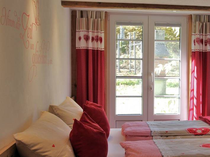 Zimmer für 2 Personen, mit Garten - 1