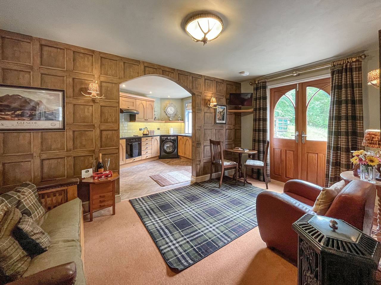 Upper Double Lodge in Gatehouse of Fleet, Dumfries and Galloway