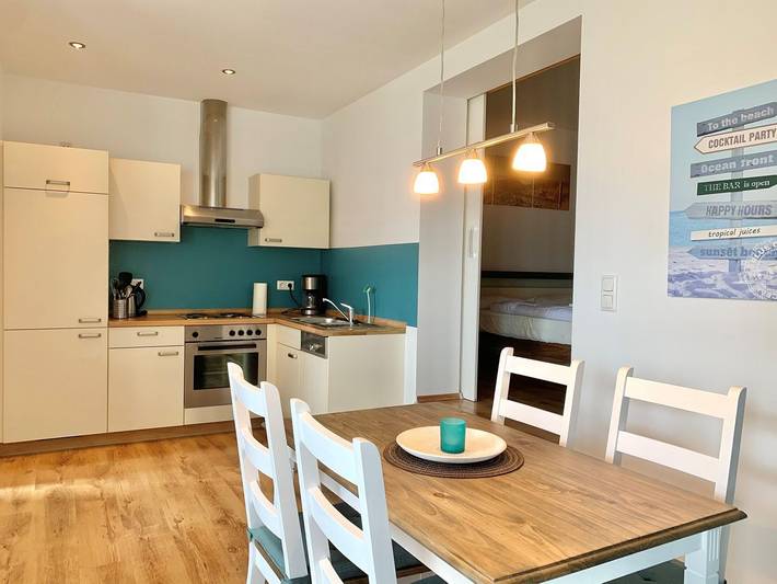 Ganze Wohnung, Moderne Ferienwohnung Tümmler in Sierksdorf mit großer Terrasse und Meerblick in Sierksdorf, Ostholstein