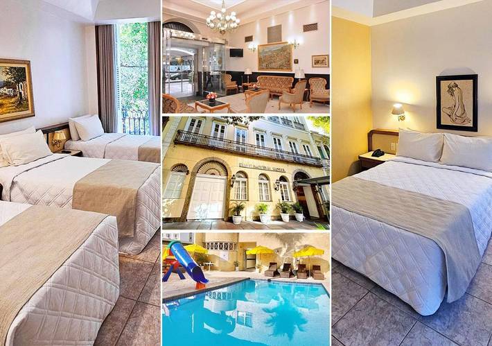 Pousadas para 2 pessoas, com piscina e terraço e ainda sauna em Catete