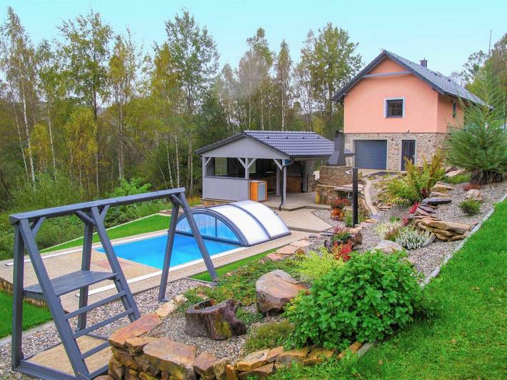 Ferienhaus für 10 Personen, mit Garten