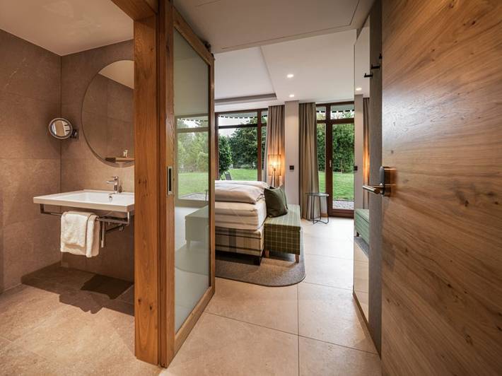 Landhaus Klosterwald - Komfort-Doppelzimmer in Lich, Landkreis Gießen