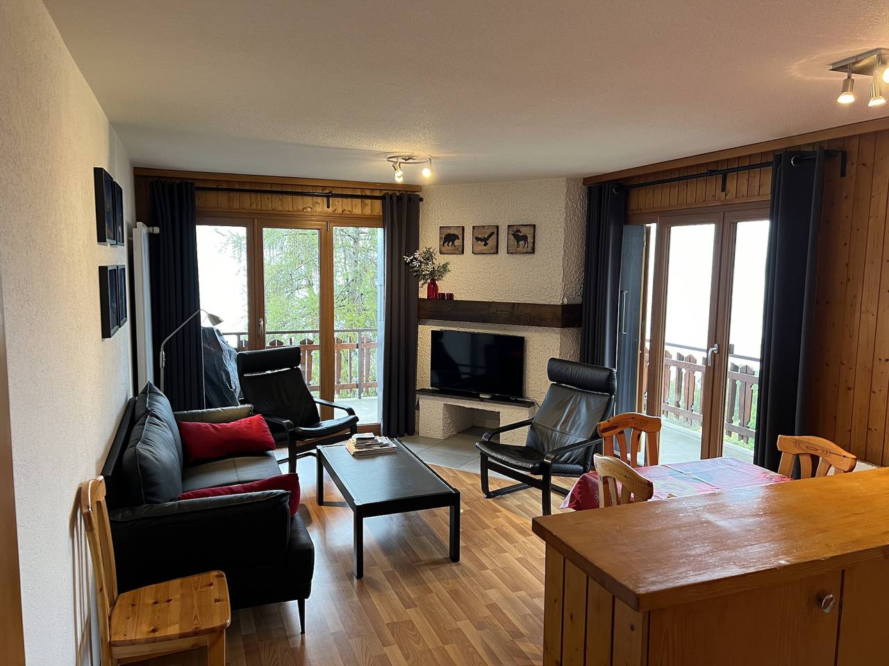 Ganze Wohnung, Mélèzes K 010 - Ski & Nature apartment 6 pers in Veysonnaz, Walliser Alpen