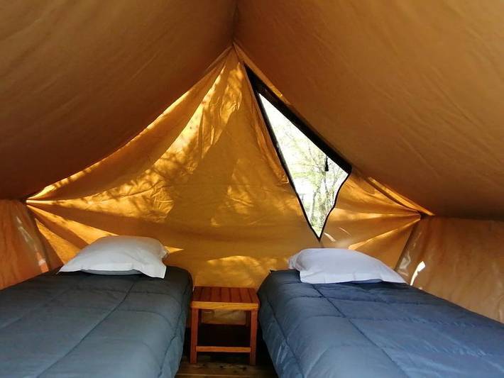 Tente pour 2 personnes, avec bassin pour enfant dans Centre-Val de Loire - 4