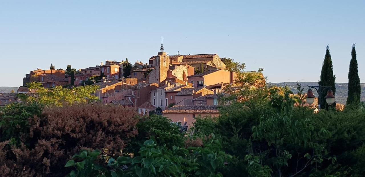 Double Room with Garden View in Roussillon, Parc naturel régional du Luberon