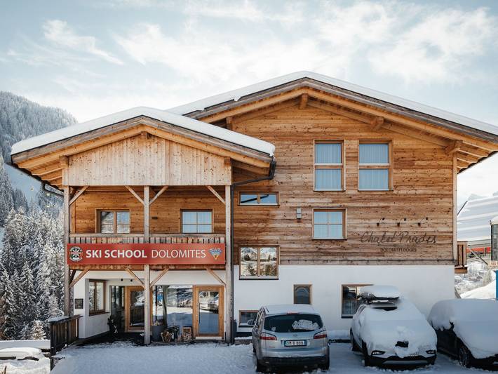 Hütte für 2 Personen, mit Garten und Ausblick in Alta Badia