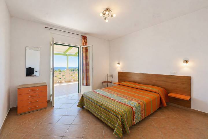 Bed & breakfast dla 2 osób, z ogród i balkon w Gargano