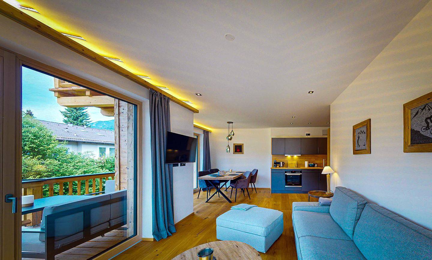Geheel appartement, Vakantieappartement voor 4 personen met uitzicht in Garmisch-Partenkirchen, Beierse Alpen
