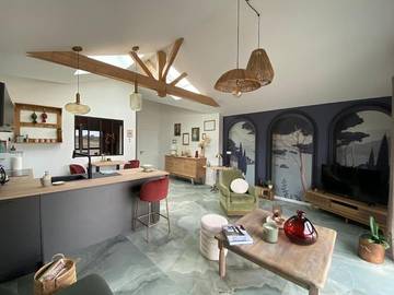 Gîte pour 2 personnes, avec vue à Langueux