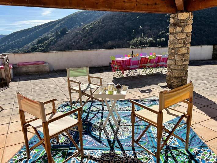 Location de vacances pour 8 personnes, avec jardin et vue, animaux acceptés à Valleraugue - 4