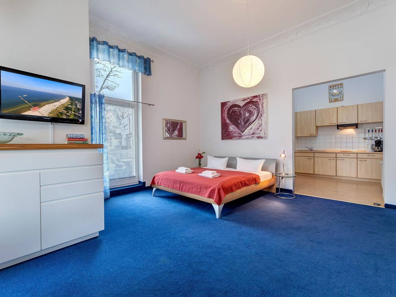 Entire apartment, Herzlich willkommen in der Villa Germania Fewo 5 im Ostseebad Ahlbeck auf Usedom in Drei Kaiserbäder, Heringsdorf