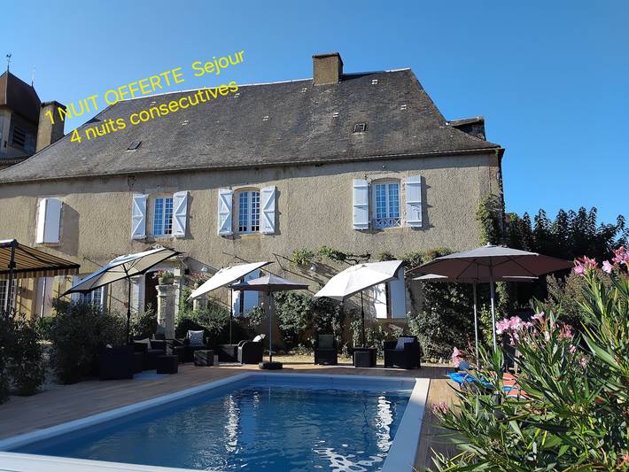 B&b voor 2 personen, met zwembad en tuin in de Dordogne